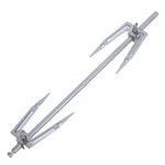Stainless Steel Roast Chicken Skewer Cook Oven BBQ Grilled Fork, BBQ Grilled Fork