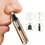 Electric Nose Hair Trimmer USB Rechargeable Eyebrow Trimmer Shaver