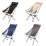 Outdoor Camping Aluminum Alloy Portable Folding Beach Chair, Without Pocket (Blue Gray), With Pocket (Blue Gray), Without Pocket (Dark Gray), With Pocket (Dark Gray)