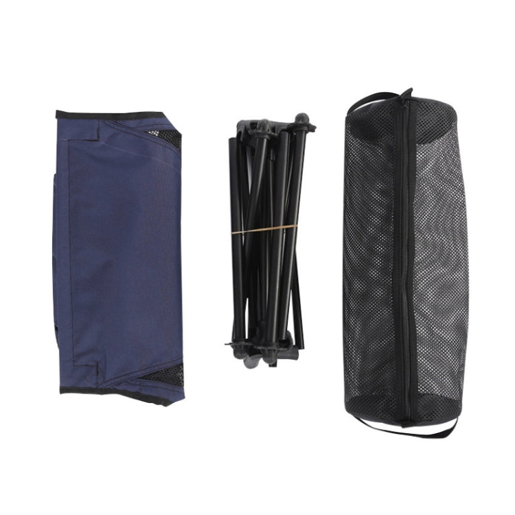 Outdoor Camping Aluminum Alloy Portable Folding Beach Chair, Without Pocket (Blue Gray), With Pocket (Blue Gray), Without Pocket (Dark Gray), With Pocket (Dark Gray)