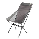 Outdoor Camping Aluminum Alloy Portable Folding Beach Chair, Without Pocket (Blue Gray), With Pocket (Blue Gray), Without Pocket (Dark Gray), With Pocket (Dark Gray)
