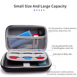 CHKJOK GH1805 EVA Mobile Hard Disk Anti-pressure Hard Shell Bag, GH1805 Red, GH1805 Black