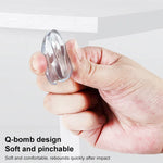 10PCS Children Anti-bump Water Drop Transparent Anti-collision Corner, Anti-collision Corner