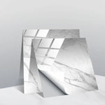 PVC Crystal Covered Film Geometric Pattern Tile Wall Sticker, 20 PCS 20cm