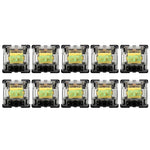 10 PCS Gateron G Shaft Black Bottom Transparent Shaft Cover Axis Switch, Style:, G3 Foot (Black Shaft), G3 Foot (Red Shaft), G3 Foot (Tea Shaft), G3 Foot (Blue Shaft), G3 Foot (White Shaft), G3 Foot (Green Shaft), G3 Foot (Yellow Shaft)                ...