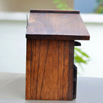 Outdoor Wall-mounted Wooden Letter Box Office Suggestion Box, Wooden Letter Box