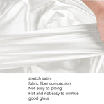 1pair Bride Gloves Satin Long Vintage Travel Sunscreen Dress Wedding Gloves