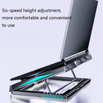 MC Q3 Lifting and Folding Laptop Cooler