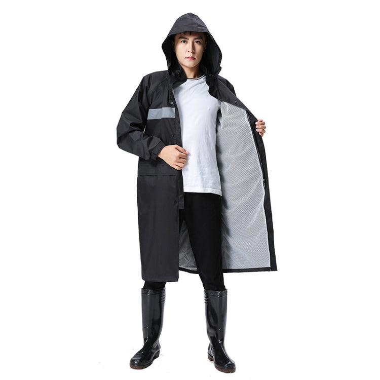 X18 Siamese Raincoat Outdoor Adult Reflective Riding Raincoat, XL, XXL, XXXL, XXXXL