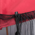 HY-0205 300 x 230 cm Outdoor Parasol Anti-mosquito Net Cover, Square Umbrellas, Folding Tents