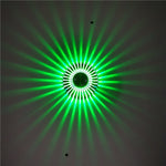 LED Aluminum Aisle Light Sunflower Corridor Lamp Decorative Light, Visible Installation 1W, Visible Installation 3W, Invisible Installation 1W, Invisible Installation 3W