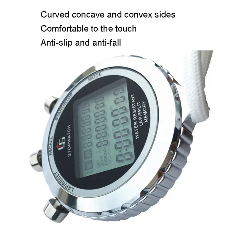 YS Metal Stopwatch 3 Rows Display Running Training Electronic Timers, Style:, YS-510 10 Memories 3 Rows Display, YS-530 30 Memories 3 Rows Display, YS-560 60 Memories 3 Rows Display, YS-5100 100 Memories 3 Rows Display, YS-5120 120 Memories 3 Rows Display