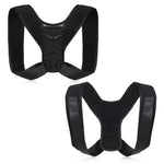 Invisible Breathable Posture Correction Belt Adjustable Back Corrector, Size:, M (Black), S (Gray), L (Gray)