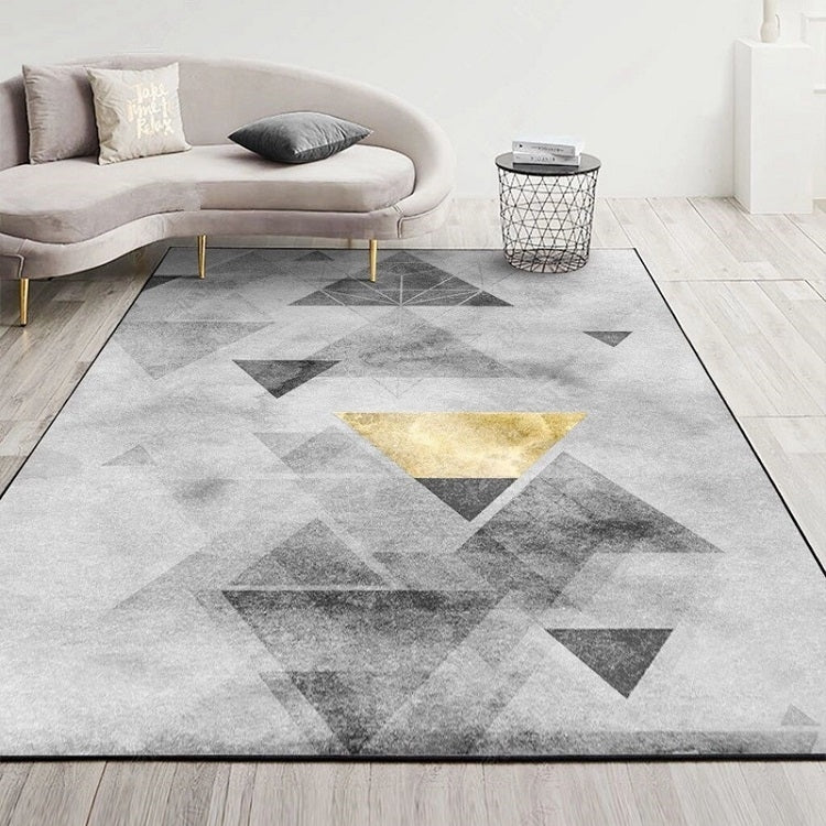Modern Abstract Geometric Living Room Rug Coffee Table Cushion, 80x200cm, 120x160cm