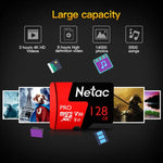 Netac Driving Recorder Surveillance Camera Mobile Phone Memory Card, 32GB, 64GB, 128GB, 256GB