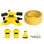 360 Degrees Rotating Watering Device, Style:, Sprinkler, With Pacifier Connector, With 4-point Connector, With 6-point Connector, With 1 inch Connector, With 2 PCS 4-point Connector and Pacifier, With 2 PCS 6-point Connector and Pacifier