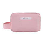 Multifunctional Portable Travel Large Capacity Cosmetic Storage Bag, Cute Pink (Small)