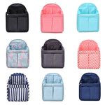 Schoolbag Separation Organizer Storage Bag Computer Backpack Liner Bag, Small Black, Small Pink, Small Light Blue, Small Blue Firebird, Small Gray, Small Pink Stripe, Small Navy Stripe, Small Blue, Small Navy, Large Black, Large Light Blue             ...