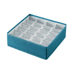 Foldable Drawer Clothes Storage Box, Spec:, 24 Grids (Gray), 24 Grids (Linen), 24 Grids (Red), 24 Grids (Green), 7 Grids (Gray), 7 Grids (Linen), 7 Grids (Red), 7 Grids (Green), 8 Grids (Gray), 8 Grids (Linen), 8 Grids (Red), 8 Grids (Green)