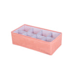 Foldable Drawer Clothes Storage Box, Spec:, 24 Grids (Gray), 24 Grids (Linen), 24 Grids (Red), 24 Grids (Green), 7 Grids (Gray), 7 Grids (Linen), 7 Grids (Red), 7 Grids (Green), 8 Grids (Gray), 8 Grids (Linen), 8 Grids (Red), 8 Grids (Green)