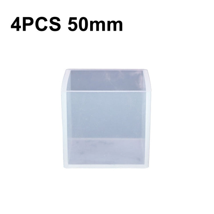 Crystal Drop Glue Square Silica Gel Mold DIY Handmade Jewelry Decoration Model, 20 PCS 20mm, 20 PCS 25mm, 10 PCS 35mm, 4 PCS 40mm, 4 PCS 50mm, 4 PCS 65mm