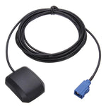 2PCS Car DVD Navigation GPS Satellite Antenna Amplifier FAKRA-C Interface, Plastic Base
