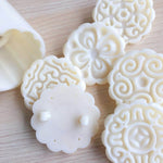 2 PCS Moon Festival Round Hand-Pressed Pastry Mold Baking Tools, Model:, 10, 24, 25, 26, 28, 29, 30, 31, 33, 35, 36, 37, 41, 42, 21
