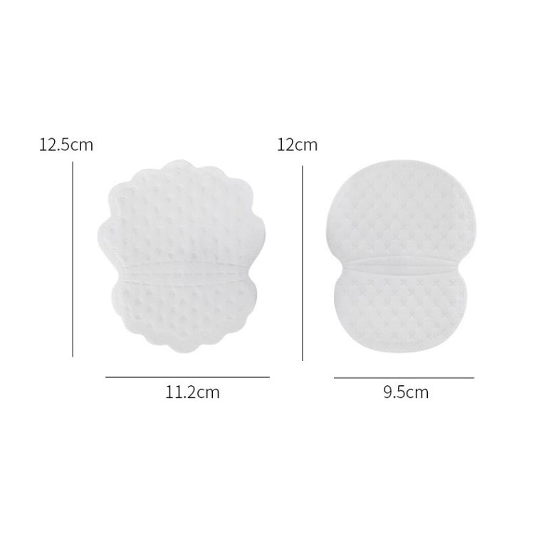 50 PCS Summer Breathable Underarm Invisible Sweat-absorbing Stickers, Original, Mint
