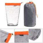 LUCKSTONE WSD2005020 Lightweight Mesh Organizing Storage Bag, Size:, S (Gray Blue), M (Gray Orange), L (Gray Green), XL (Gray Blue), XXL (Gray Black), S (Black Blue), M (Black Orange), L (Black Green), XL (Black Blue), XXL (Black Black)