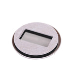 5 PCS Computer Seat Pulley Holder Chair Roller Non-slip Pad, Square Bean-colored Felt Bottom, Square Brown Felt Bottom, Round Bean Color Plastic Bottom, Round Black Plastic Bottom
