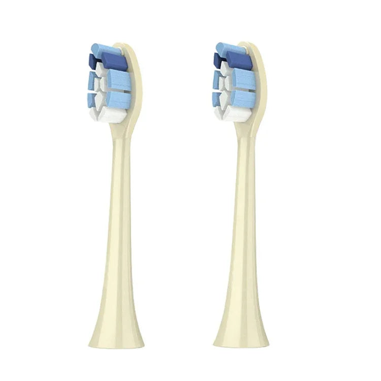 2 PCS Electric Toothbrush Head for Ulike UB602 UB603 UB601,Style:, Bright White  Green, Bright White Type White, Soft -sensitive White, Basic Clean White, Basic Cleaning Pink
