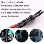 Reinforced Flat Circlip Pliers Flat-mouth Snap Ring Pliers, Snap Ring Pliers