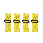 CLS Outdoor Camp Reflective Wind-Proof Camping Support Rod, 4 PCS / Set Yellow, 4 PCS / Set Red, 4 PCS / Set Black, 4 PCS / Set Army Green, 4 PCS / Set White Non-reflective