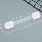 Slide Adjust Baby Safety Lock Refrigerator Drawer Lock, Drawer Lock