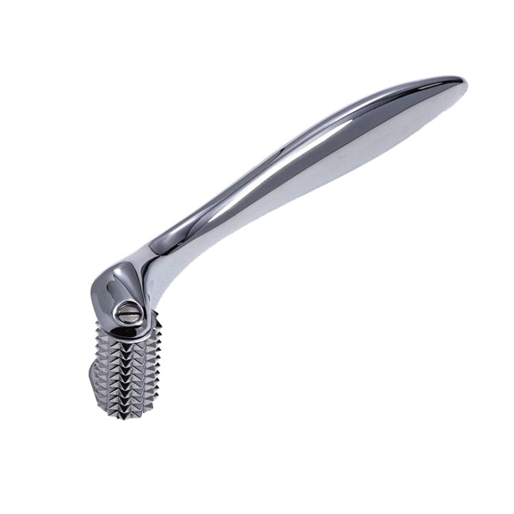 Face Slimming Instrument Roller Metal Barbed Facial Massager, Metal Roller