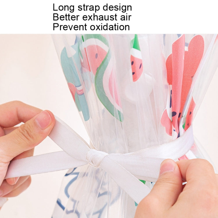Household Fan PEVA Waterproof and Dustproof Cover, Color: Little Dinosaur Long, Sunflower Long, Sunflower Short, Little Dinosaur Long, Little Dinosaur Short