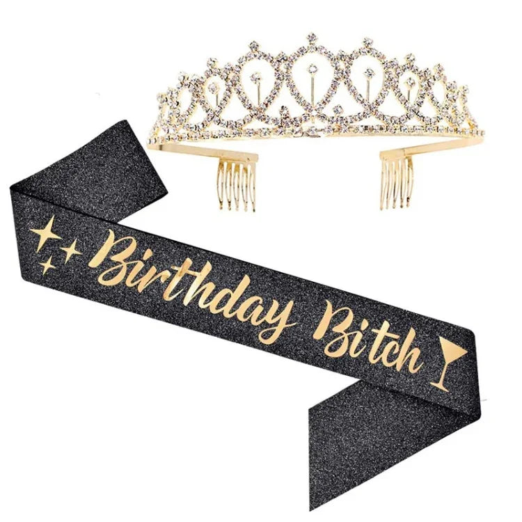 WM-02 Crystal Diamond Birthday Party Wedding Updo Crown, Color: Gold Queen Set1, Silver, Gold, Rose Gold, AB Diamond, Gold Queen, AB Silver Queen, Silver Queen, Rose Gold Queen, Golden Queen, Silver Girl, AB Gold Girl, Gold Girl, Rose Gold Girl