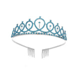 WM-02 Crystal Diamond Birthday Party Wedding Updo Crown, Color: Gold Queen Set1, Silver, Gold, Rose Gold, AB Diamond, Gold Queen, AB Silver Queen, Silver Queen, Rose Gold Queen, Golden Queen, Silver Girl, AB Gold Girl, Gold Girl, Rose Gold Girl