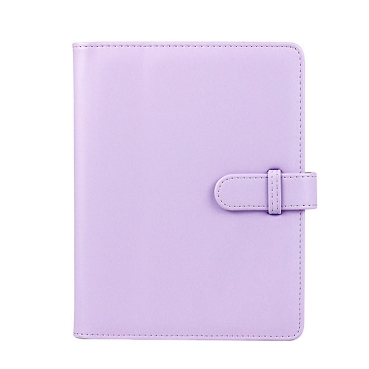 3 Inch PU Leather Retro Photo Album Photo Storage Commemorative Book, White, Pink, Purple, Blue, Black, Brown
