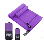 Absorbent Quick Dry Sports Towel Microfiber Bath Towel, 40x80cm, 76x152cm