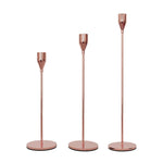 3 PCS / Set Home Decoration Wedding Wrought Iron Candle Holder, Style:, 3 PCS / Set Thin Bottom (Black), 3 PCS / Set Thin Bottom (Imitation Gold), 3 PCS / Set Thin Bottom (Silver), 3 PCS / Set Thin Bottom (Gold), 3 PCS / Set Thick Bottom (Black)       ...