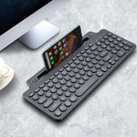 2.4G Bluetooth Wireless Keyboard With Card Slot Bracket, With Touchpad, No Touchpad