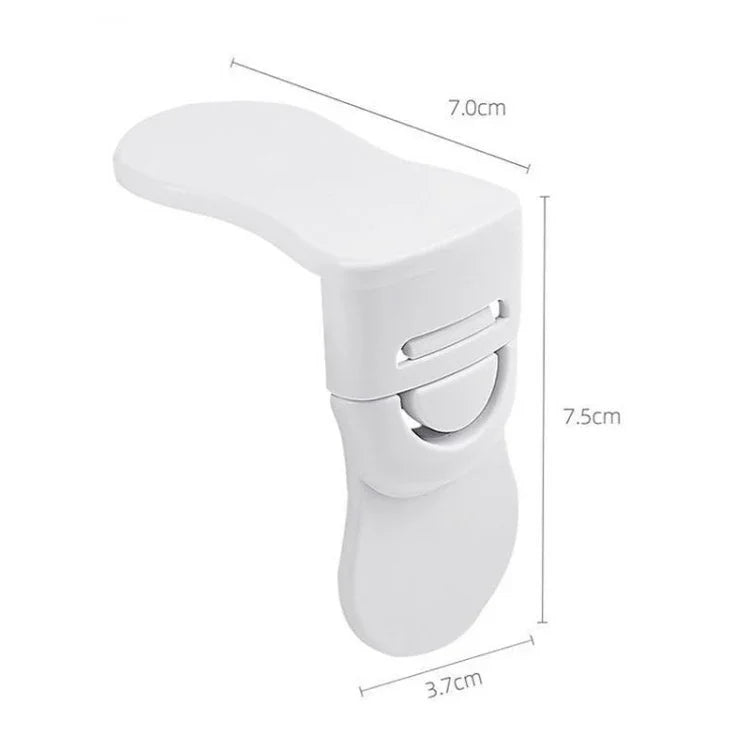 10 PCS Child Safety Lock Baby Anti-pinch Hand Protection Lock, Right Angle