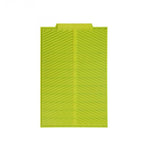 Silicone Drain Pad Kitchen Multifunctional Thermal Insulation Drying Pad, Green, Grey