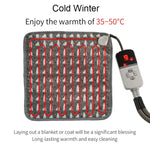 CW45 45x45cm Multi-level Temperature Regulating Timing Pet Heating Pad, Spec:, US Plug, UK Plug, EU Plug