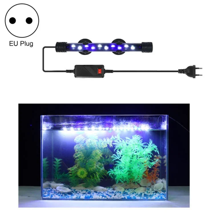 90-260V Aquarium Diving Light LED Fish Tank Light, Q20BW Blue+White Light, Q30BW Blue+White Light, Q40BW  Blue+White Light, Q50BW Blue+White Light, Q60BW  Blue+White Light, Q20CF RGB Light, Q30CF  RGB Light, Q40CF  RGB Light, Q50CF  RGB Light          ...