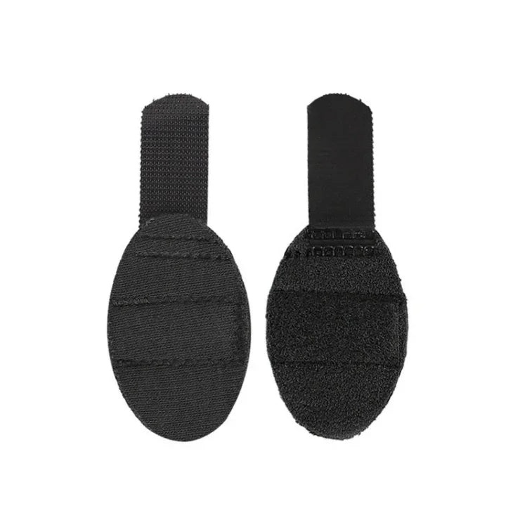 2 PCS Finger Straps Postoperative Rehabilitation Finger Protectors, Red, Blue, Black, Skin Color