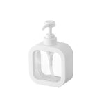 Transparent Hand Sanitizer Split Bottle Plastic Press Type Emulsion Bottle, 300ml, 500ml