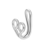 U-shaped Nose Clip Copper Inlaid With Zircon Nose Decoration, Color: G-189 Silver, G-364 Gold, G-365 Silver, G-247 Gold, G-248 Silver, G-251 Gold, G-252 Silver, G-253 Gold, G-254 Silver, G-235 Gold, G-236 Silver, G-231 Gold, G-232 Silver, G-249 Gold   ...