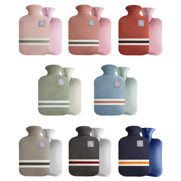Large Explosion-proof Water-injected PVC Warm Water Bag, Spec:, 1000ml (Leather Pink), 1000ml (Orange), 1000ml (Light Gray), 1000ml (Dark Gray), 1000ml (Navy Blue), 1000ml (Sky Blue), 2000ml (Leather Pink), 2000ml (Orange), 2000ml (Light Gray)